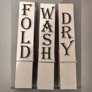 3 large clothes pins